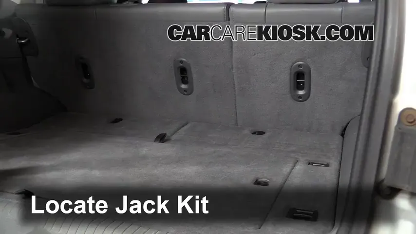 2007 Jeep Grand Cherokee Laredo 3.7L V6 Tires & Wheels Change a Flat Tire